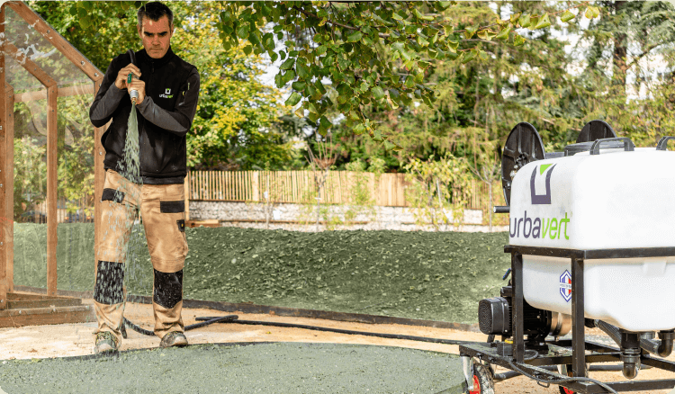 Vous souhaitez ACHETER un eSpray® Mini, matériel pour l’hydromulching